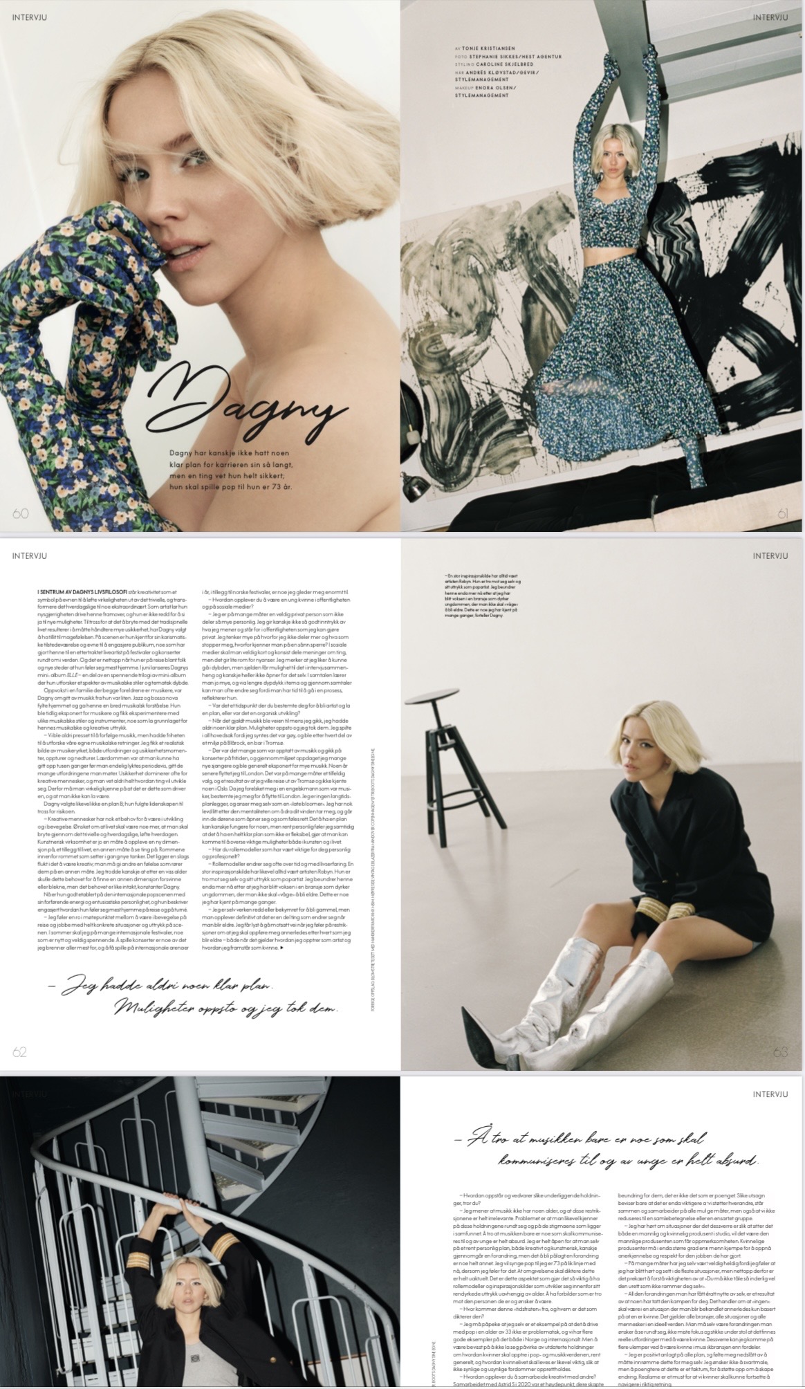 Tonje Kristiansen Dagny ELLE Feature